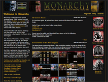 Tablet Screenshot of monarchygame.com